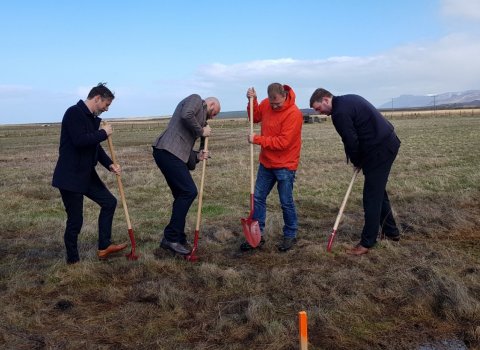 Bygging gagnavers hefst á Blönduósi