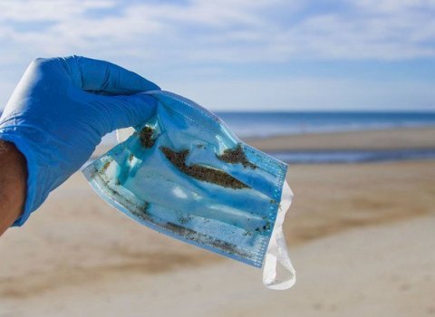 Grímur, hanskar og blautklútar eru ekki endurvinnsluefni