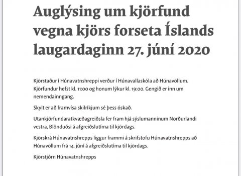 Kjörfundur