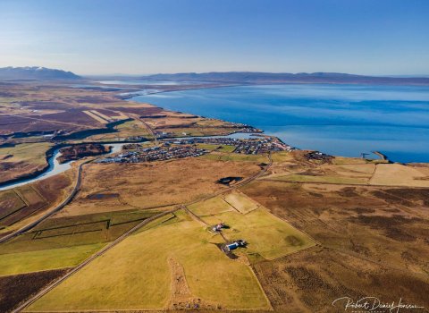 Lekaleit hitaveitu með ómönnuðum loftförum fyrir RARIK