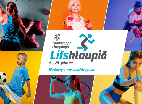 Lífshlaupið - landskeppni í hreyfingu