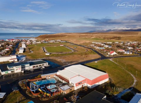 Kosið verður í Norðursal íþróttamiðstöðvar