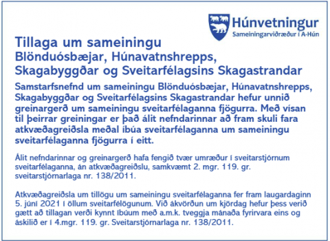 Tillaga um sameiningu