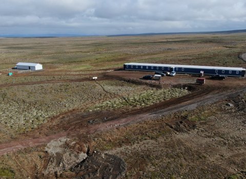 Nýr gangnamannaskáli á Grímstunguheiði