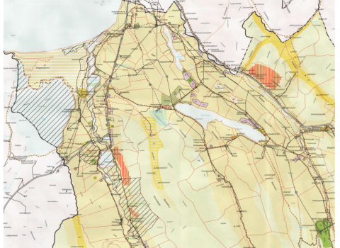 Breyting á aðalskipulagi vegna efnistökusvæða