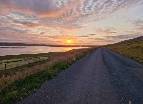 Sólarglæta í kortunum