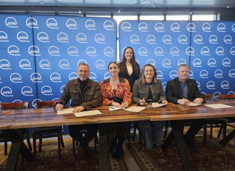 Pétur Arason, Alexandra Jóhannesdóttir, Unnur Valborg Hilmarsdóttir og Sigfús Ingi Sigfússon, sveita…